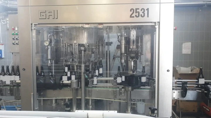 Monoblocco di Riempimento Usato GAI 2531 3.000 bph