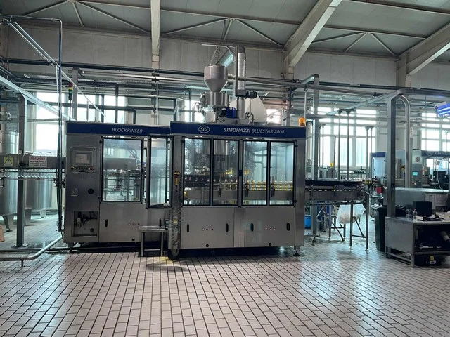 Monoblocco di Riempimento Isobarico Usato Simonazzi Bluestar 2000 6.600 bph