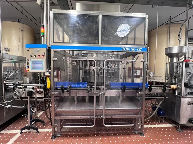 Linea di Imbottigliamento Vetro Usata Matrix BOTTLING LINE 3.000 bph