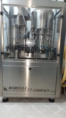 Monoblocco di Riempimento Alto Vuoto Usato Borelli VV 10 MA 1.000 bph