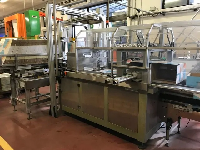 Formacartoni usata Bortolin Kemo formatrice cartoni 7.000 bph