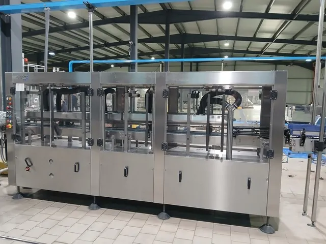 Linea di Imbottigliamento Usata MBF Depal 2010 9.500 bph