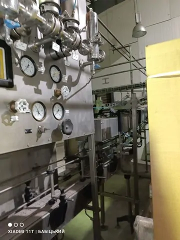 Linea di Imbottigliamento PET Usata Krones 12.000 bph