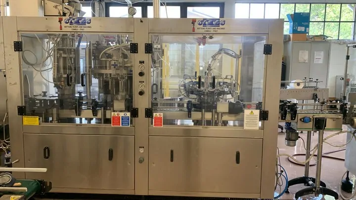 Monoblocco di Riempimento Isobarico Usato Cimec 1.500 bph