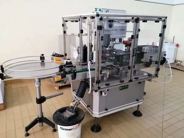 Etichettatrice Colla Freddo Usata Eticap System 2.000 bph