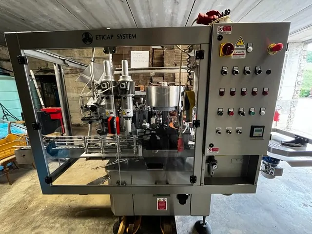 Etichettatrice Adesiva Usata Eticap System Are/F 3t 3s 1.500 bph
