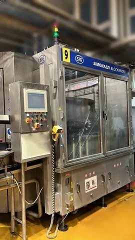 Sciacquatrice usata SIG blockrinser 40.000 bph